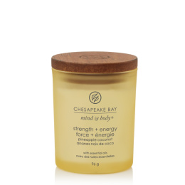 Chesapeake Bay Candle Strength & Energy (Pineapple Coconut) świeca mała