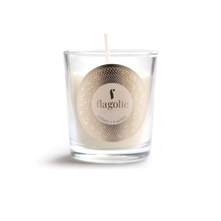 Flagolie - Mała sojowa świeca zapachowa Jaśmin i karmel 70 g