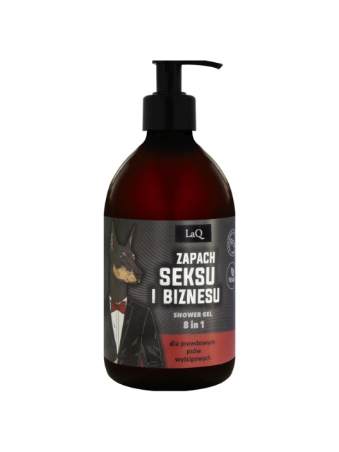 Żel pod prysznic 8 w 1 Doberman w garniaku 500 ml