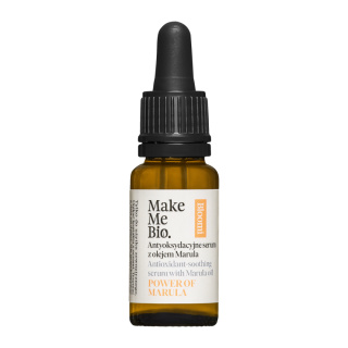 Make Me Bio - BLOOMI - POWER OF MARULA Antyoksydacyjne serum łagodzące z olejem marula 15 ml