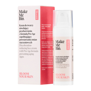 Make Me Bio-Bloomi - BLOOM YOUR SKIN - Krem do twarzy niwelujący przebarwienia, z formułą Pro-Age 30 ml