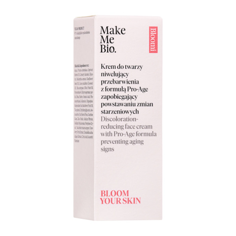 BLOOM YOUR SKIN - Krem do twarzy niwelujący przebarwienia, z formułą Pro-Age zapobiegający powstawaniu zmian starzeniowych 30ml BLOOM YOUR SKIN - Krem do twarzy niwelujący przebarwienia, z formułą Pro-Age zapobiegający powstawaniu zmian starzeniowych 30ml