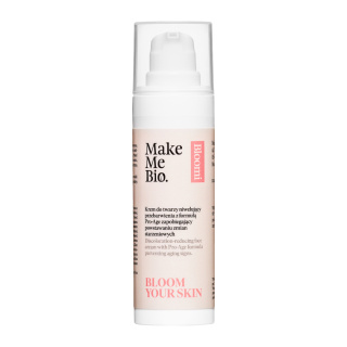 Make Me Bio-Bloomi - BLOOM YOUR SKIN - Krem do twarzy niwelujący przebarwienia, z formułą Pro-Age 30 ml