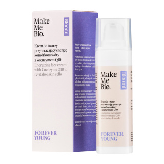 Make Me Bio - Bloomi - FOREVER YOUNG - Krem do twarzy przywracający energię komórkom skóry z koenzymem Q10 30 ml