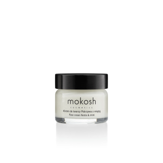 mokosh Kojąco-nawilżający krem do twarzy Pokrzywa z miętą 15 ml