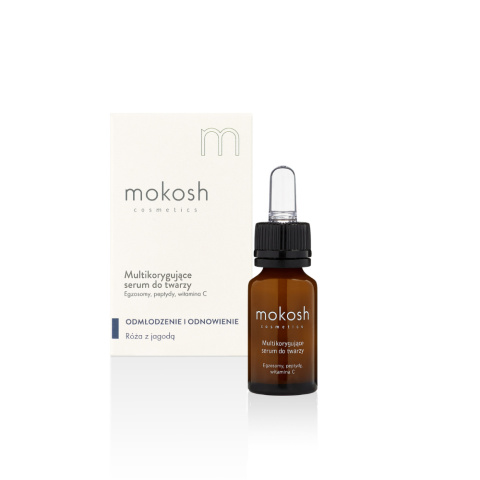 Multikorygujące serum do twarzy egzosomy, peptydy, witamina C 12 ml Multikorygujące serum do twarzy egzosomy, peptydy, witamina C 12 ml