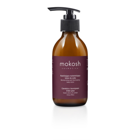 Nawilżająco-rozświetlający lotion do ciała Czereśnia z bursztynem 200 ml Nawilżająco-rozświetlający lotion do ciała Czereśnia z bursztynem 200 ml