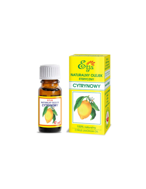 Olejek cytrynowy /Citrus Limonum Oil/ 10 ml Olejek cytrynowy /Citrus Limonum Oil/ 10 ml