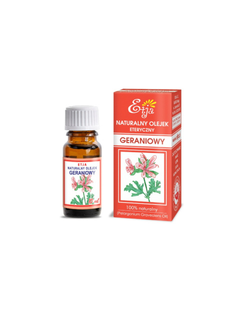 Naturalny olejek geraniowy /Pelargonium Graveolens Oil/ 10 ml Naturalny olejek geraniowy /Pelargonium Graveolens Oil/ 10 ml