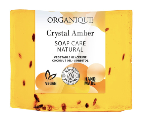 Mydło glicerynowe naturalnie pielęgnujące Crystal Amber 100 g Mydło glicerynowe naturalnie pielęgnujące Crystal Amber 100 g