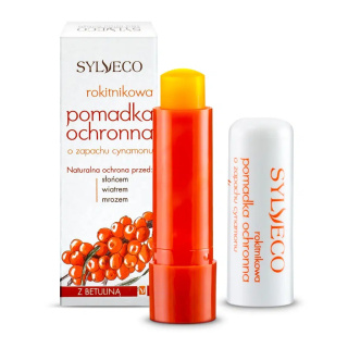 Rokitnikowa pomadka ochronna o zapachu cynamonu 4,6 g