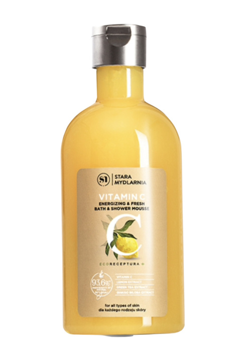 Vitamin C mus do kąpieli i pod prysznic 400 ml Vitamin C mus do kąpieli i pod prysznic 400 ml