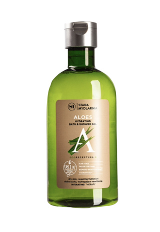 Aloes Żel do kąpieli i pod prysznic 400 ml – Stara Mydlarnia