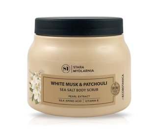 Stara Mydlarnia - White Musk & Patchouli Peeling solny do ciała 300 g