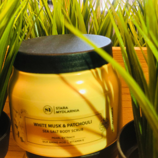 Stara Mydlarnia - White Musk & Patchouli Peeling solny do ciała 300 g