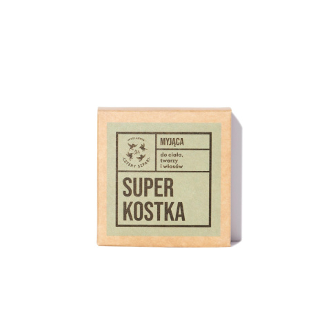 Superkostka myjąca - do ciała, twarzy i włosów 75 g Superkostka myjąca - do ciała, twarzy i włosów 75 g