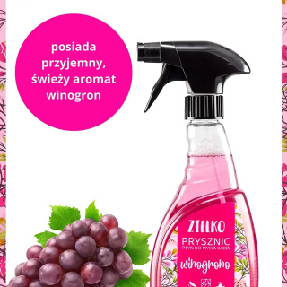 Zielko - Płyn do kabin prysznicowych Winogrono 500 ml