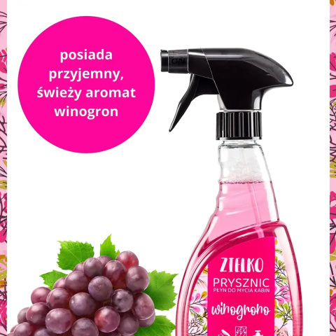 Płyn do kabin prysznicowych Winogrono 500 ml