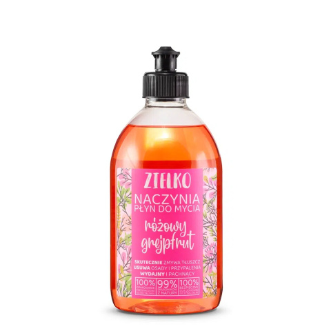Płyn do mycia naczyń Różowy grejpfrut 500 ml Płyn do mycia naczyń Różowy grejpfrut 500 ml