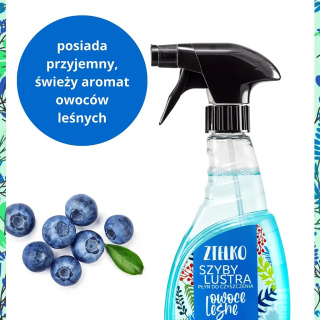 Zielko Płyn do szyb i luster Owoce leśne 500 ml