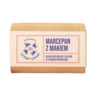 Mydło Marcepan z makiem 110 g – 4szpaki