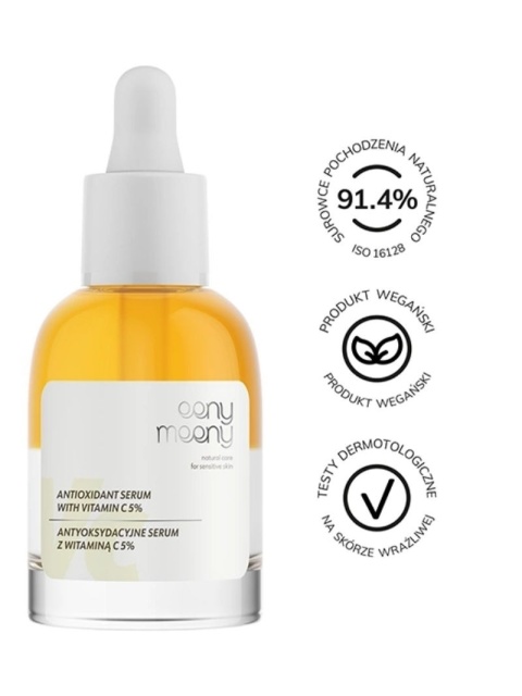 Antyoksydacyjne serum z witaminą C 5% 30 ml – eeny meeny, prezentacja Antyoksydacyjne serum z witaminą C 5% 30 ml – eeny meeny, prezentacja