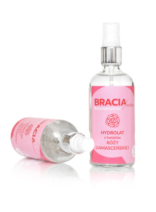 Hydrolat z kwiatów róży damasceńskiej 100 ml – Bracia Mydlarze