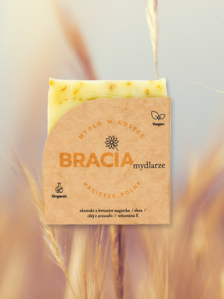 BRACIA mydlarze - Mydło Nagietek polny 120 g
