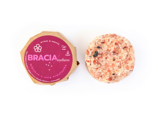 BRACIA mydlarze - Mydło peelingujące Hibiskus z solą himalajską 160 g