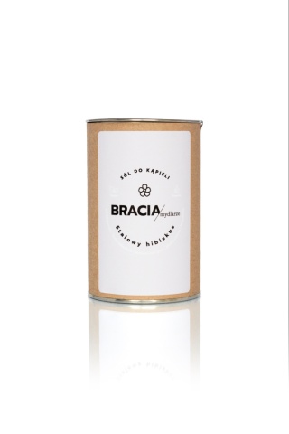 Sól do kąpieli z bergamotką Stalowy hibiskus 300 g – Bracia Mydlarze