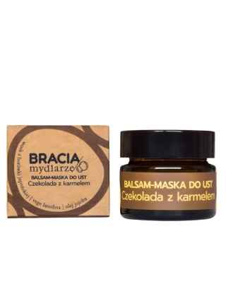 Balsam-maska do ust Czekolada z karmelem 15 ml – Bracia Mydlarze