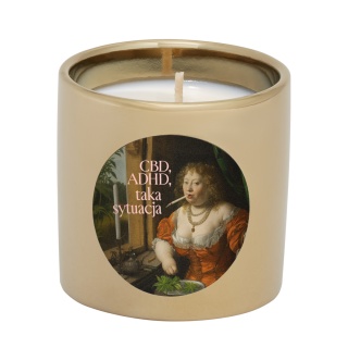 Flagolie - Świeca sojowa CBD, ADHD, taka sytuacja 150 g