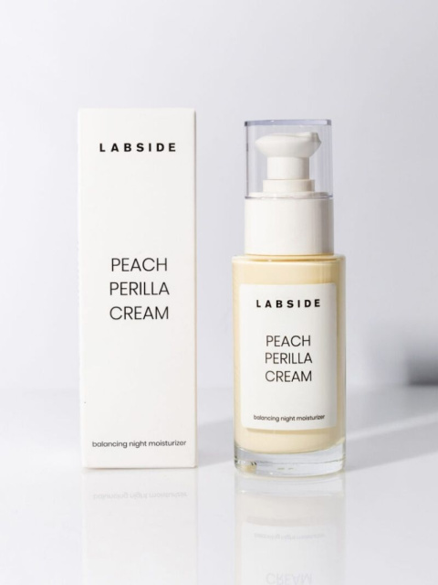 Krem Peach Perilla, duet opakowania i kremu w szklanej butelce – Labside Krem Peach Perilla, duet opakowania i kremu w szklanej butelce – Labside