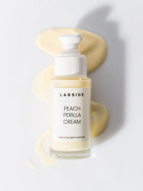 Peach Perilla Cream, opakowanie z wyciśniętą zawartścią Peach Perilla Cream, opakowanie z wyciśniętą zawartścią