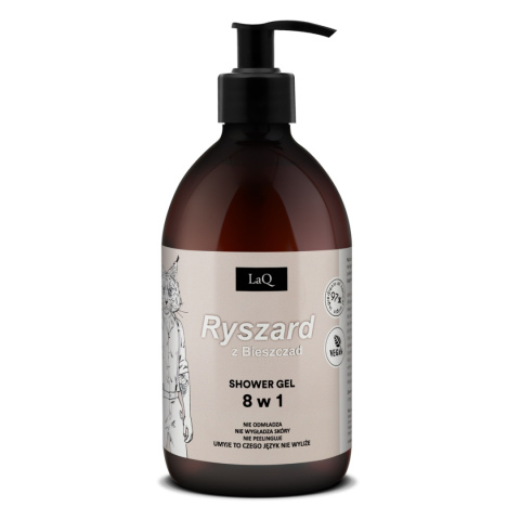 Żel pod prysznic 8 w 1 Doberman różowy mat 500 ml Żel pod prysznic 8 w 1 Doberman różowy mat 500 ml