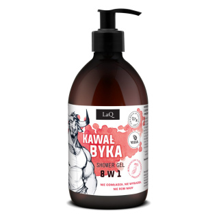 Laq - Żel pod prysznic 8w1 Kawał byka 500 ml