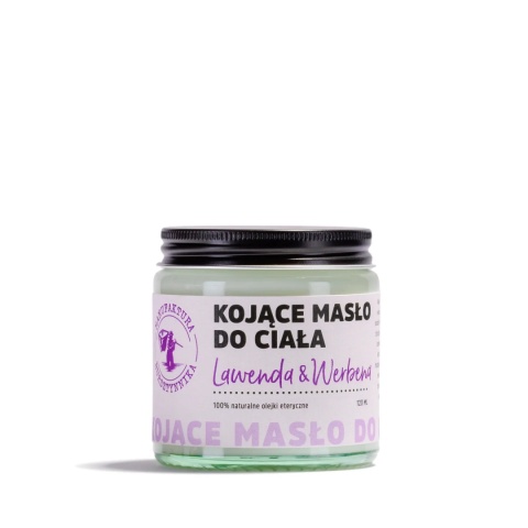 Kojące masło do ciała Lawenda & Werbena 120 ml – Manufaktura Bursztynnika