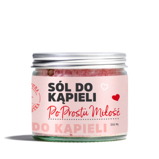 Sól do kąpieli Po prostu miłość 250 ml – Manufaktura Bursztynnika
