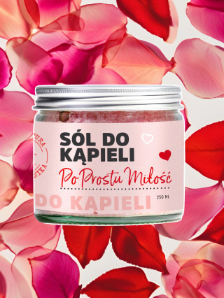Sól do kąpieli Po prostu miłość 250 ml – Manufaktura Bursztynnika
