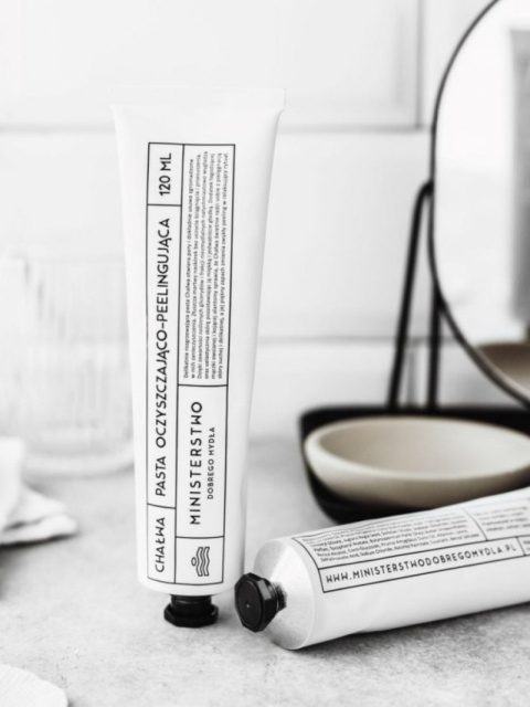 Chałwa pasta myjąco-peelingująca 120 ml – Ministerstwo. Skuteczny peeling dla gładkiej, oczyszczonej skóry. Zamów, wysyłka 24h! Chałwa pasta myjąco-peelingująca 120 ml – Ministerstwo. Skuteczny peeling dla gładkiej, oczyszczonej skóry. Zamów, wysyłka 24h!