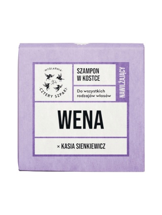 Nawilżający szampon w kostce WENA x Kasia Sienkiewicz – 4szpaki