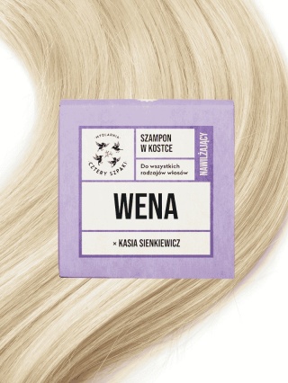Nawilżający szampon w kostce WENA x Kasia Sienkiewicz – 4szpaki