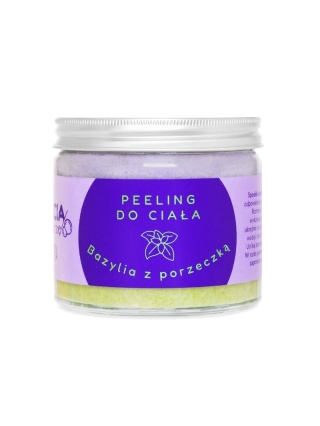Peeling solny do ciała Bazylia z porzeczką 250 g – Bracia Mydlarze