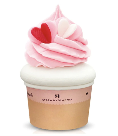 Muffinka do kąpieli Pink Hearts 200 g Muffinka do kąpieli Pink Hearts 200 g