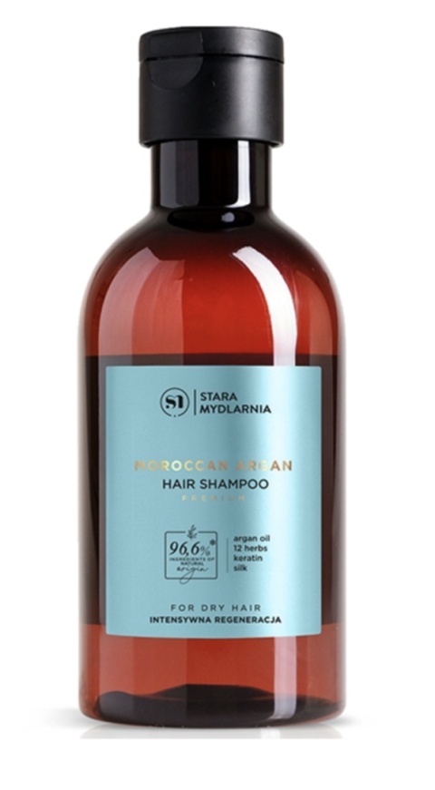 Argan szampon do włosów 400 ml – Stara Mydlarnia, produkt