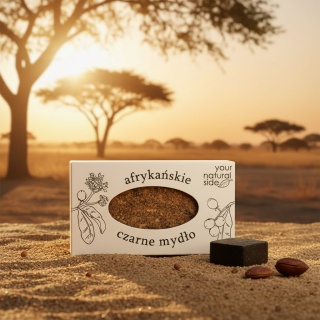 Czarne mydło afrykańskie 100 g – Your Naturals Side