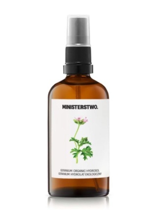 Hydrolat ekologiczny z geranium 100 ml – Ministerstwo.