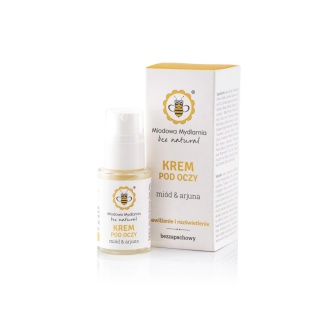 Krem pod oczy Miód i arjuna 15 ml - Miodowa Mydlarnia