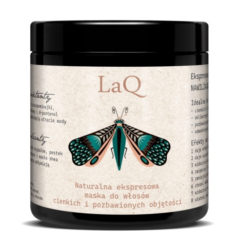 Ekspresowa maska do włosów nawilżającca 250 ml – Laq
