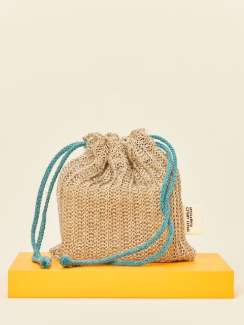 Lniany woreczek na mydło/szampon w kostce – 4szpaki